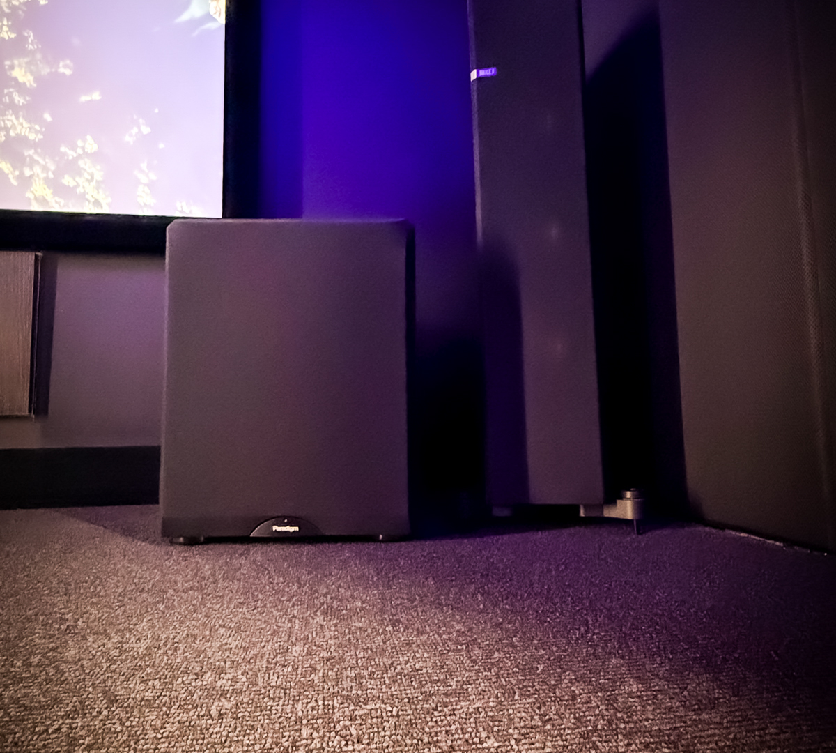Project Luxury Smart Home Theatre with Shooting Starlight Ceiling and Tiered Seating BLUTEK0037