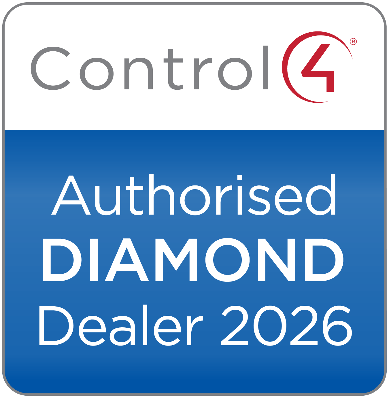 Control4 Authorised Diamond Dealer 2026